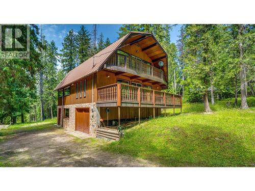 58 Walker Road, Enderby, BC - Outdoor With Balcony