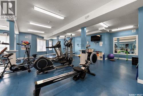 311 5301 Universal Crescent, Regina, SK - Indoor Photo Showing Gym Room