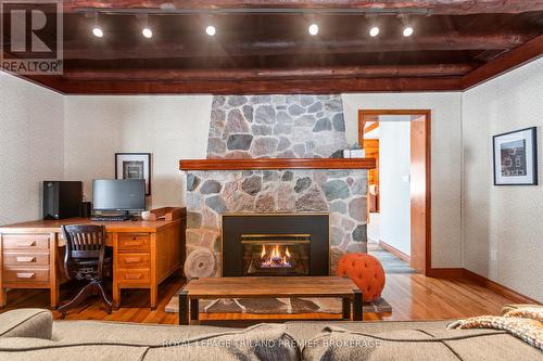 9936 Ontario Street, Lambton Shores (Port Franks), ON - Indoor With Fireplace