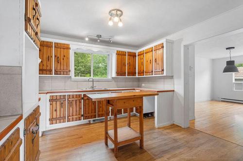 Cuisine - 2270 Ch. Brunet, Sainte-Agathe-Des-Monts, QC - Indoor Photo Showing Kitchen With Double Sink
