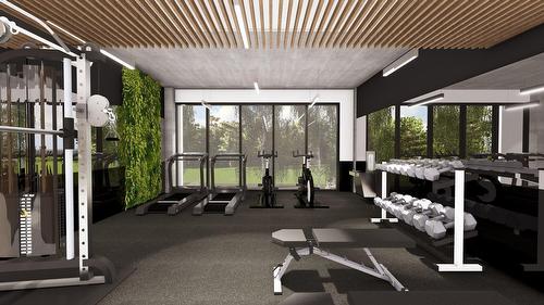 Exercise room - 609-1377 Rue D'Anticosti, Lévis (Les Chutes-De-La-Chaudière-Est), QC - Indoor Photo Showing Gym Room