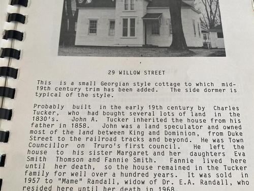 29 Willow Street, Truro, NS 