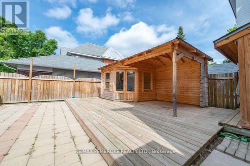 502 Mary Street, Pembroke, ON - Outdoor With Deck Patio Veranda With Exterior
