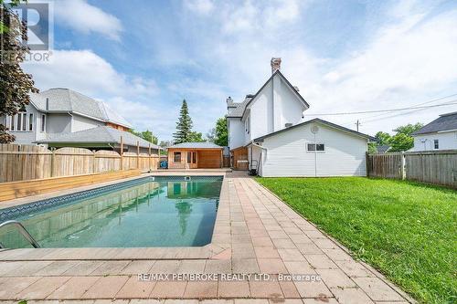 502 Mary Street, Pembroke, ON - Outdoor With In Ground Pool