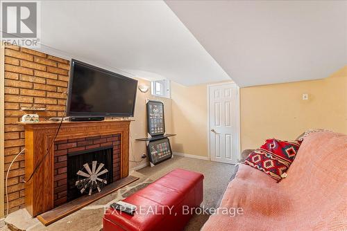 225 Mcgill Street, Peterborough (Otonabee Ward 1), ON - Indoor Photo Showing Living Room With Fireplace