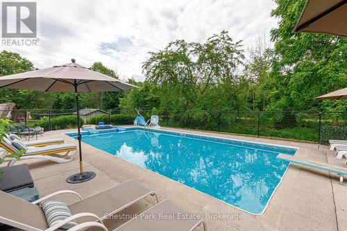 209548 Highway 26, Blue Mountains, ON - Outdoor With In Ground Pool With Backyard