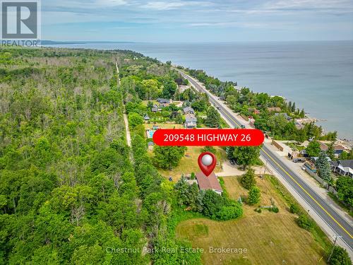 209548 Highway 26, Blue Mountains, ON - Outdoor With Body Of Water With View