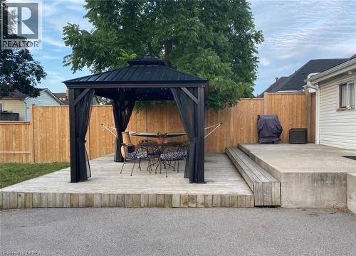 96 Emilie Street, Brantford, ON - Outdoor With Deck Patio Veranda
