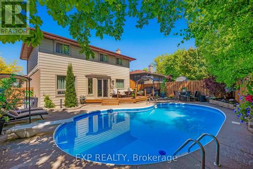 113 Oneida Place, Kitchener, ON - Outdoor With In Ground Pool With Backyard