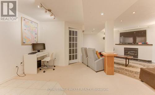 447 Brigantine Drive, Waterloo, ON - Indoor With Fireplace