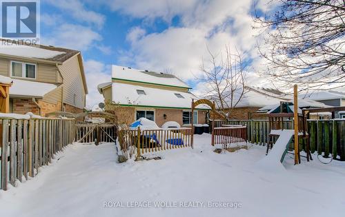 447 Brigantine Drive, Waterloo, ON - Outdoor With Deck Patio Veranda