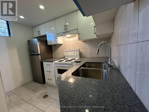 Lower - 1294 Forest Hill, Oakville, ON - Indoor Photo Showing Kitchen With Double Sink