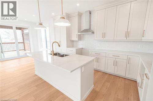 32035 Bell Road Unit# Lot 3, Wainfleet, ON - Indoor Photo Showing Kitchen With Double Sink With Upgraded Kitchen