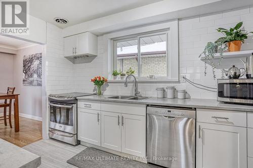 7 Chopin Avenue, Toronto, ON - Indoor Photo Showing Kitchen With Double Sink