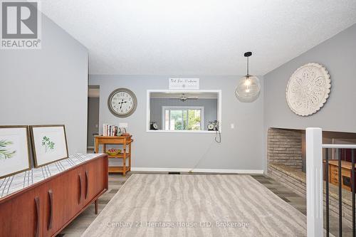 Dining room with view into the den - 15 Malkin Avenue, Fort Erie (Lakeshore), ON - Indoor Photo Showing Other Room