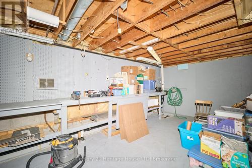 Storage area in the basement - 15 Malkin Avenue, Fort Erie (Lakeshore), ON - Indoor Photo Showing Basement