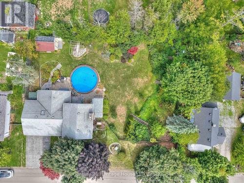 Aerial view of property and side lot - 15 Malkin Avenue, Fort Erie (Lakeshore), ON - Outdoor With View