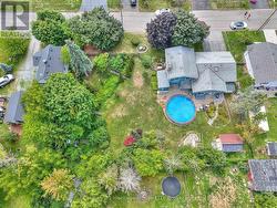 Aerial view from the back of the property - 