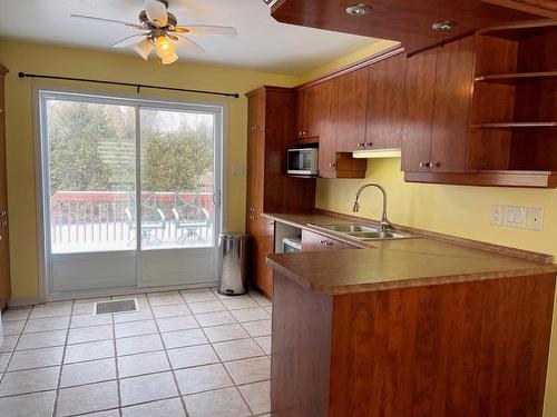Cuisine - 52 Rue Ross, Saint-Jean-Sur-Richelieu, QC - Indoor Photo Showing Kitchen With Double Sink