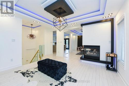 4637 James Austin Drive, Mississauga, ON - Indoor With Fireplace
