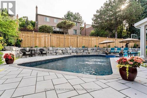 2498 Robin Drive, Mississauga, ON - Outdoor With In Ground Pool With Deck Patio Veranda