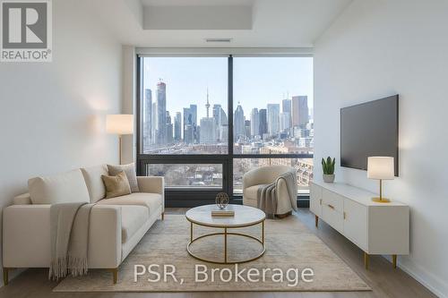 1106 - 35 Parliament Street, Toronto, ON - Indoor Photo Showing Living Room