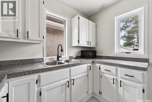 1216 Mctavish Street, Regina, SK - Indoor Photo Showing Kitchen With Double Sink
