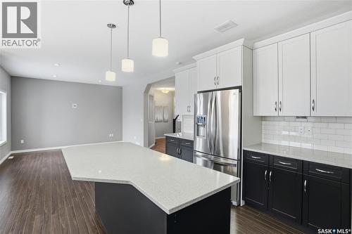 1107 Werschner Crescent, Saskatoon, SK - Indoor Photo Showing Kitchen With Stainless Steel Kitchen With Upgraded Kitchen