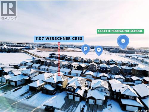 1107 Werschner Crescent, Saskatoon, SK - Outdoor With View
