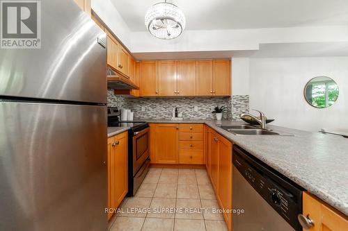 202 - 1600 Keele Street, Toronto, ON - Indoor Photo Showing Kitchen With Double Sink