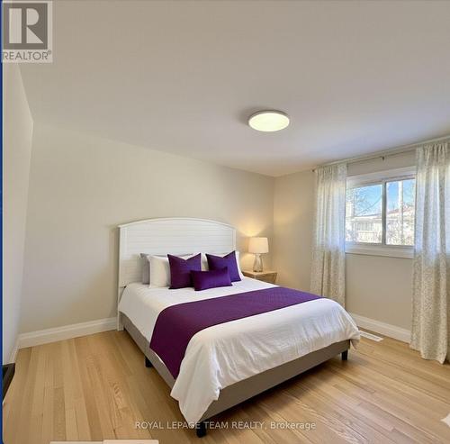 Bedroom 2 staged - 973 Eiffel Avenue, Ottawa, ON - Indoor Photo Showing Bedroom