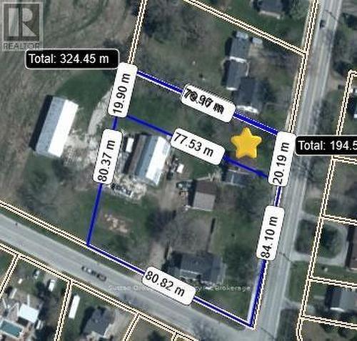 Star = lot to be severed - 639 Mount Pleasant Road S, Brant (Brantford Twp), ON 