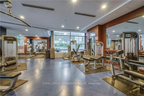 1512-2181 Yonge Street, Toronto, ON - Indoor Photo Showing Gym Room