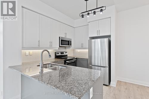 508 - 1185 The Queensway Avenue, Toronto, ON - Indoor Photo Showing Kitchen With Double Sink With Upgraded Kitchen