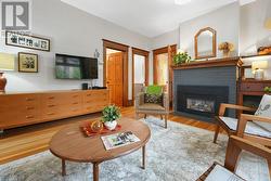 Living Room with Fireplace - 