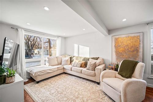 482 Ritchot Street, Winnipeg, MB - Indoor Photo Showing Living Room