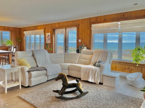 Salon - 8 Ch. De La Pointe-Basse, Les Îles-De-La-Madeleine, QC - Indoor Photo Showing Living Room