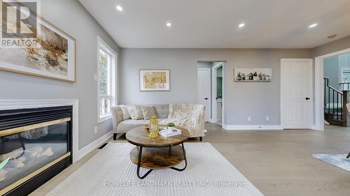 942 Port Union Road, Toronto, ON - Indoor Photo Showing Living Room With Fireplace