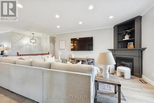 448 7A Highway, Cavan Monaghan (Cavan Twp), ON - Indoor Photo Showing Living Room With Fireplace