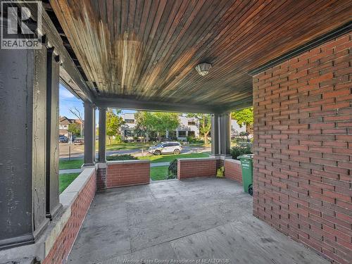 762 Victoria Avenue, Windsor, ON - Outdoor With Deck Patio Veranda With Exterior