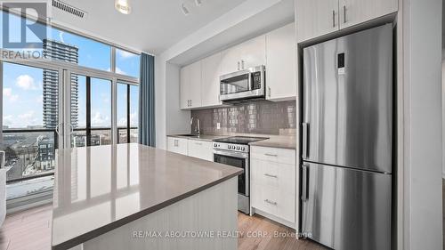 Ph 1007 - 1195 The Queensway Avenue, Toronto, ON - Indoor Photo Showing Kitchen With Stainless Steel Kitchen
