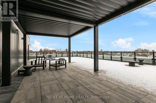 Rooftop Patio - 403 - 377 Winona Avenue, Ottawa, ON - Outdoor With Exterior