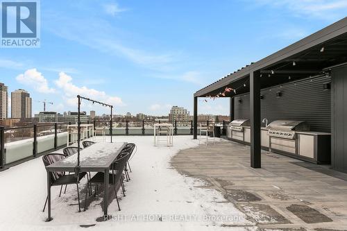 Rooftop Patio & BBQ Station - 403 - 377 Winona Avenue, Ottawa, ON - Outdoor With Deck Patio Veranda