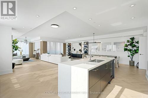 810 - 455 Wellington Street W, Toronto, ON - Indoor Photo Showing Kitchen With Upgraded Kitchen