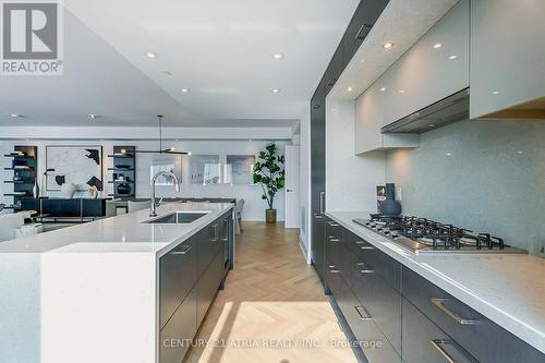 810 - 455 Wellington Street W, Toronto, ON - Indoor Photo Showing Kitchen With Upgraded Kitchen