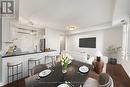 Virtually Staged - 331 - 500 Richmond Street W, Toronto, ON  - Indoor Photo Showing Dining Room 