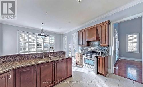 8 Pasadena Avenue, Brampton, ON - Indoor Photo Showing Kitchen With Double Sink