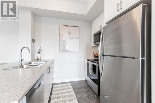 1311 - 870 Queenston Road, Hamilton, ON - Indoor Photo Showing Kitchen With Stainless Steel Kitchen With Double Sink With Upgraded Kitchen