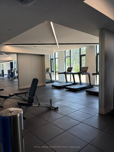 420-293 The Kingsway N/A, Toronto, ON - Indoor Photo Showing Gym Room