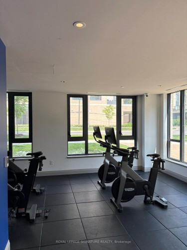 420-293 The Kingsway N/A, Toronto, ON - Indoor Photo Showing Gym Room